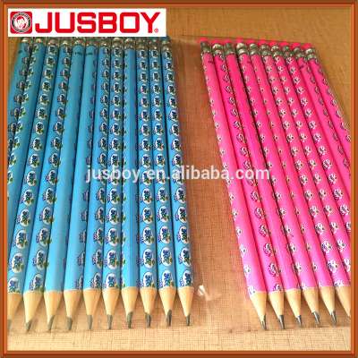 Promotional HB Pencils With Eraser Toppers